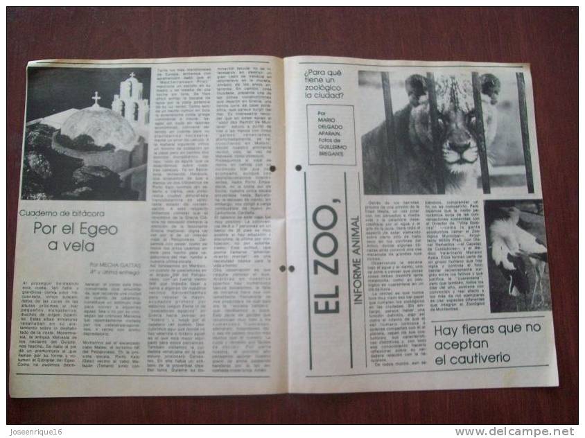 ZOOLOGICO, URUGUAY 1987 - REVISTA, MAGAZINE. - [2] 1981-1990