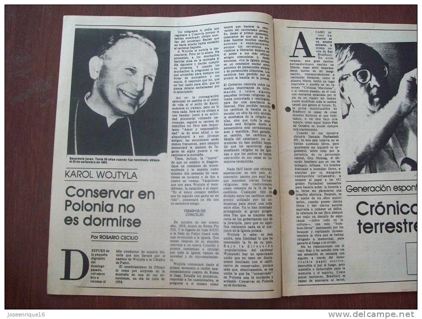 KAROL WOJTYLA, WILFREDO DIAZ - URUGUAY 1987 - REVISTA, MAGAZINE. - [2] 1981-1990