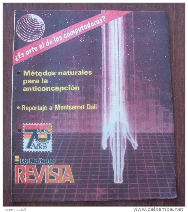 MONTSERRAT DALI - URUGUAY 1987 - REVISTA, MAGAZINE. - [2] 1981-1990