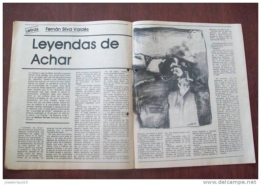 MONTSERRAT DALI - URUGUAY 1987 - REVISTA, MAGAZINE. - [2] 1981-1990