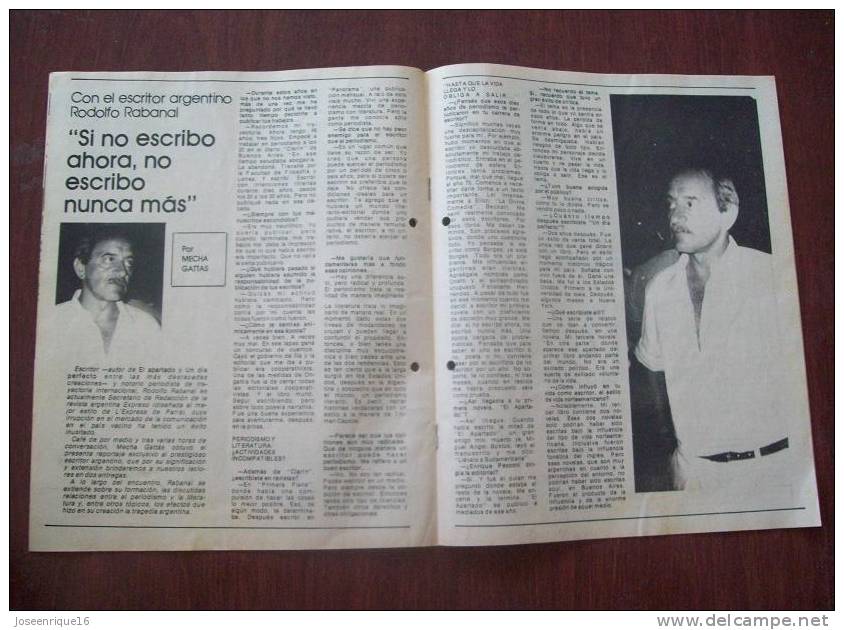 VERA SIENRA, RODOLFO RABANAL - URUGUAY 1987 - REVISTA, MAGAZINE. - [2] 1981-1990