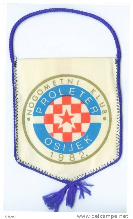 Sports Flags - Soccer, Croatia, NK Proleter Osijek - Kleding, Souvenirs & Andere