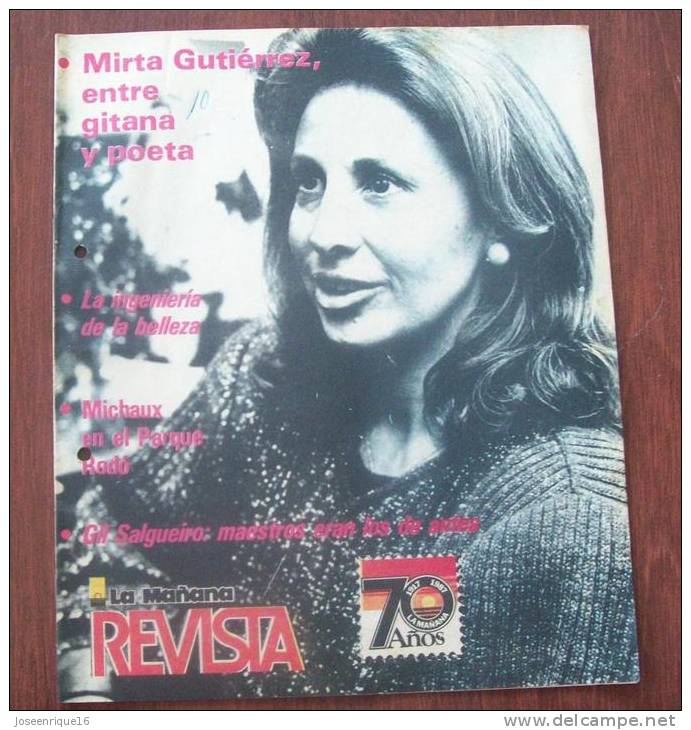 MIRTA GUTIERREZ, MICHAUX - URUGUAY 1987 - REVISTA, MAGAZINE. - [2] 1981-1990