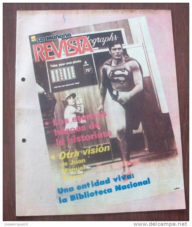 WOJTYLA, SUPER HEROES, SUPERMAN, URUGUAY 1987 - REVISTA, MAGAZINE. - [2] 1981-1990