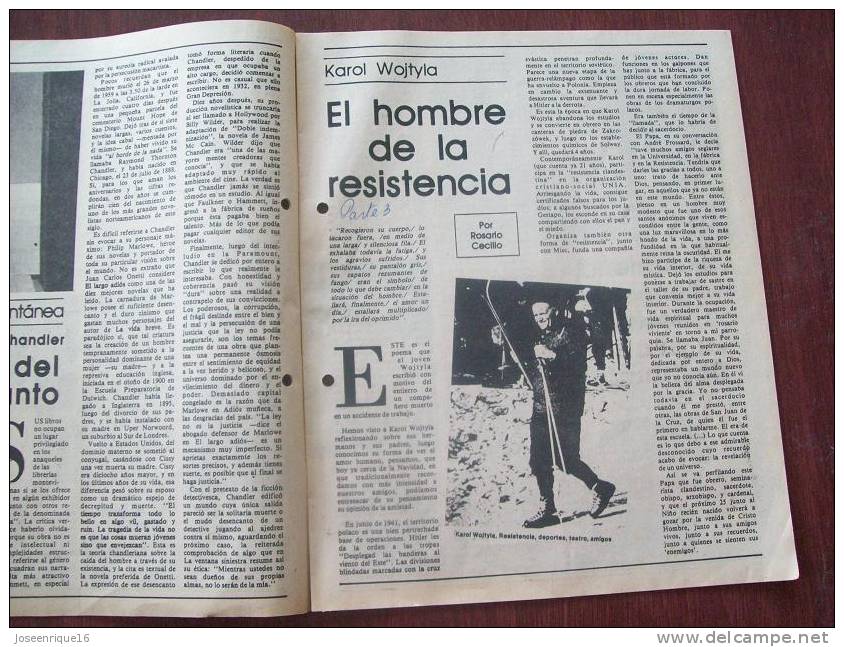 WOJTYLA, JUAN CARLOS, BARCELONA 92 - URUGUAY 1987 - REVISTA, MAGAZINE. - [2] 1981-1990