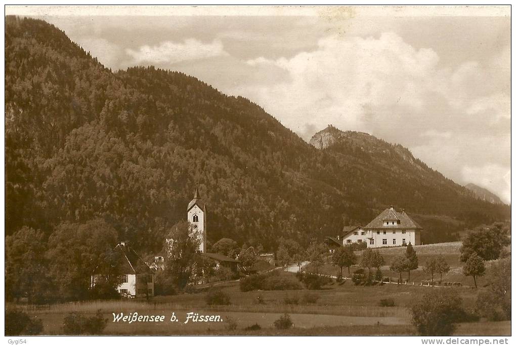 Weibensee Bei  Füssen      CPA 1929 - Fuessen