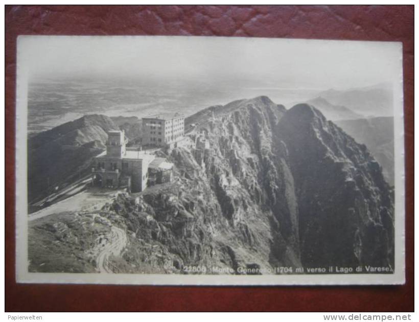 Capolago (TI) - Monte Generoso (1704m) Verso Il Lago Di Varese - Capolago