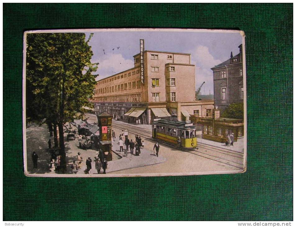 == Ludwisghafen , Ludwistr. Rheinblock   Strassenbahn  Ca.  1930 - Ludwigshafen