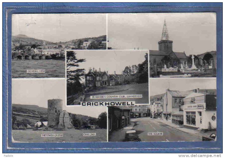 Carte Postale Pays De Galles  Crick Howell  Trés Beau Plan - Altri & Non Classificati