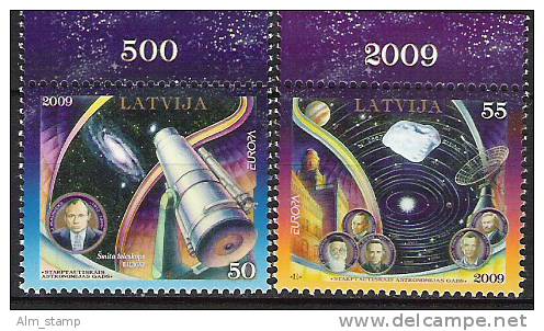 2009 Lettland  Mi. 757-8** MNH  Europa - 2009