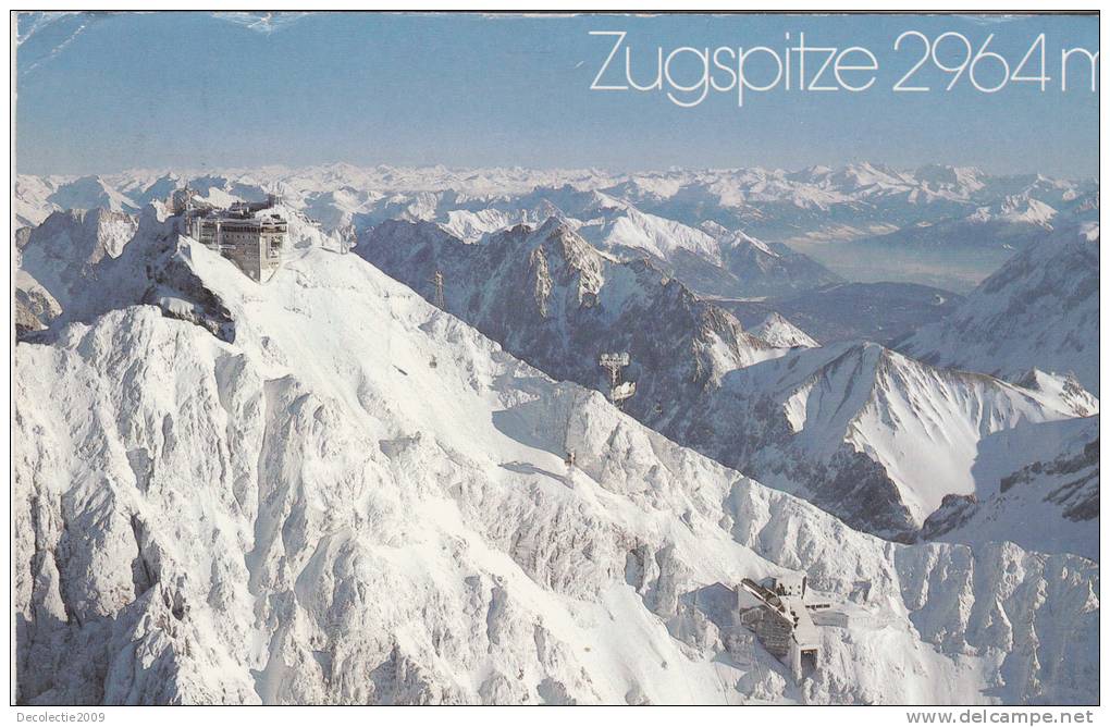 ZS10945 Zugspitz Panorama  Used Good  Shape - Zugspitze