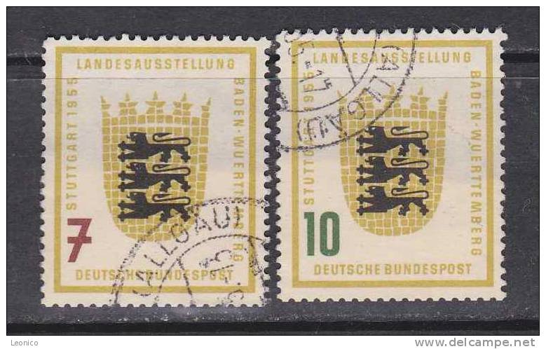 Germany - BRD 1955 / Mi: 212,13 / X 1137 - Gebruikt