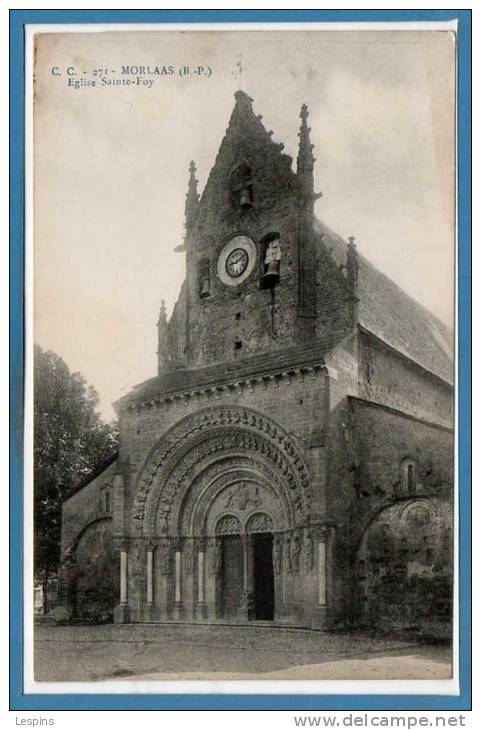 64 - MORLAAS --  Eglise Sainte Foy - Morlaas