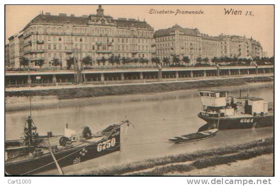 WIEN ELISABETH PROMENADE  1911 - Autres & Non Classés