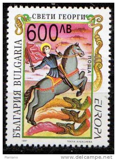PIA  -  BULGARIE  -  1997  : EUROPA  (YV  3715-16 ) - 1997