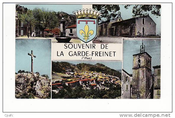 Carte 1960 SOUVENIR DE LA GARDE FREINET MULTIVUES - La Garde Freinet