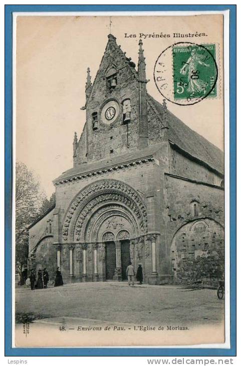 64 - MORLAAS -- L'Eglise De.... - Morlaas