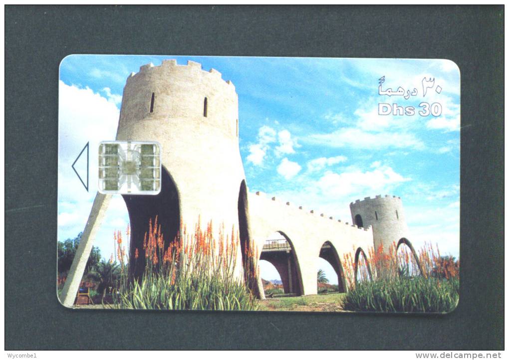 UNITED ARAB EMIRATES  -  Chip Phonecard As Scan - Emiratos Arábes Unidos