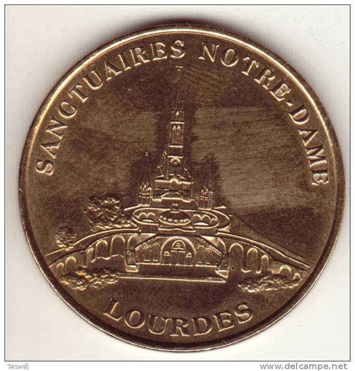 Monnaie De Paris 1999 Notre Dame De Lourdes - 2000