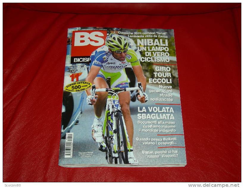 BS Bicisport 2011 N° 11 Novembre (Vincenzo Nibali) - Deportes