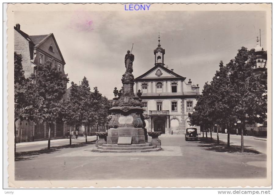 CPSM 10X15  D´ ALLEMAGNE -  RASTATT Hôtel De Ville 1948 - Rastatt