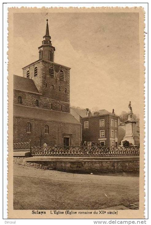 19370  -    Sclayn   L'église  Romaine - Andenne