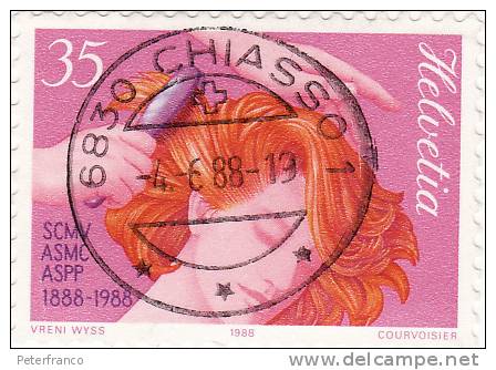 1988 Svizzera - Parrucchieri - Gebraucht