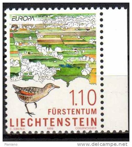 PIA -  LIECHTENSTEIN  -  1999  : Europa    (YV  1131-32) - 1999