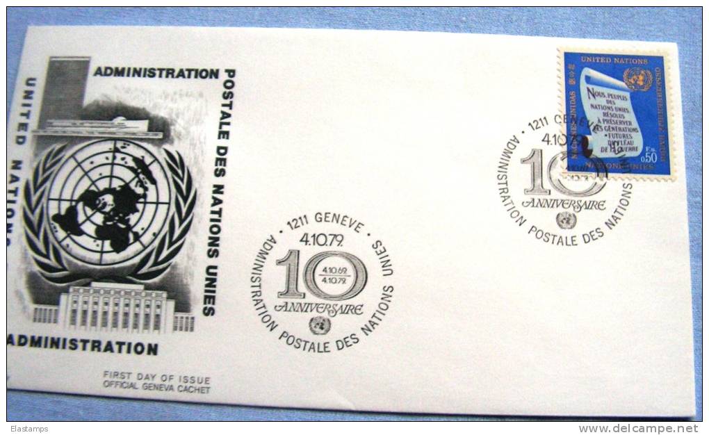 == UNO GENF FDC 1979 - FDC