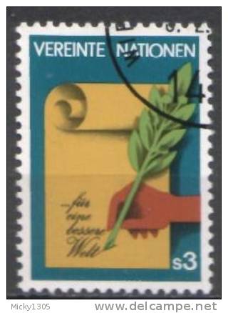 UNO Wien - Mi-Nr 23 Gestempelt / Used (w437) - Used Stamps