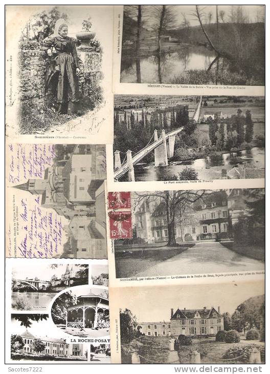 A SAISIR LOT DE 500 CPA DE LA VIENNE (86) - 500 Postcards Min.