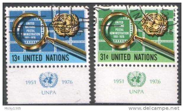 UNO New York - Mi-Nr 299/300 Gestempelt / Used (w469) - Used Stamps