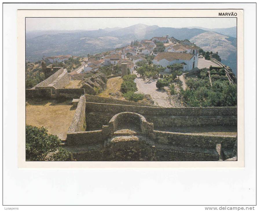 Portugal Cor 16304 - MARVÃO - CASTELO E VISTA PARCIAL - Portalegre