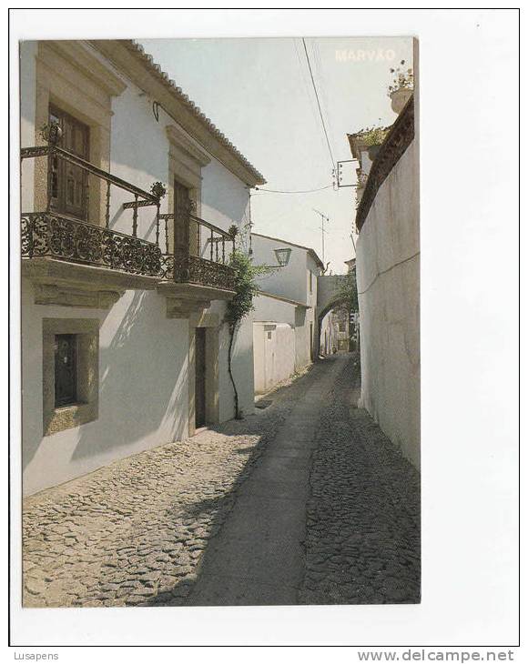 Portugal Cor 16313 - MARVÃO - RUA DO ESPÍRITO SANTO - Portalegre