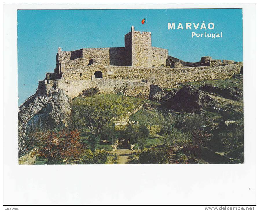 Portugal Cor 16319 - MARVÃO - CASTELO COM VESTÍGIOS DE FUNDAÇÕES ROMANAS E AMP. NA ÉPOCA DE D. DINIZ - Portalegre