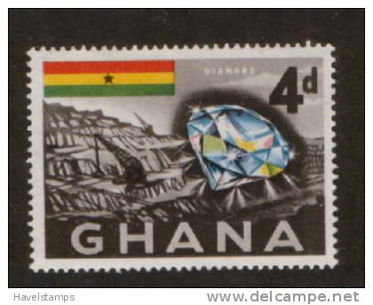 Ghana - Mnh Diamond Mining // Ghana 54 ** Diamant , Bergbau - Mineralien