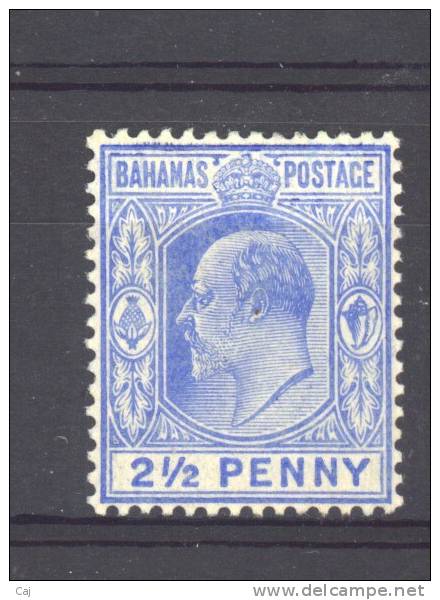 Bahamas  -  1906  :  Yv  37  * - 1859-1963 Colonie Britannique