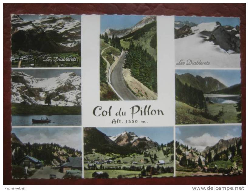 Ormont-Dessus (VD) - Mehrbildkarte "Col Du Pillon" - Ormont-Dessus 