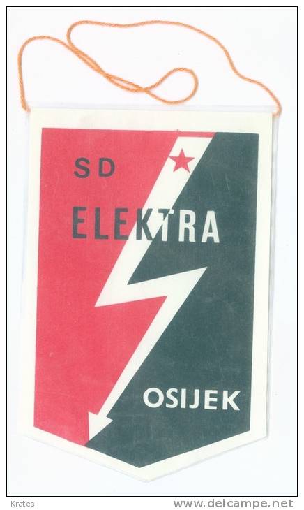 Sports Flags - Soccer, Croatia, SD Elektra - Osijek - Uniformes Recordatorios & Misc