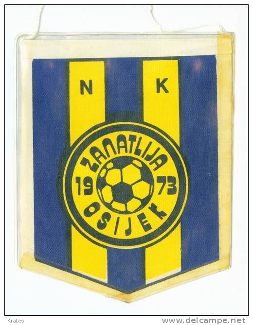 Sports Flags - Soccer, Croatia, NK  Zanatlija - Osijek - Bekleidung, Souvenirs Und Sonstige