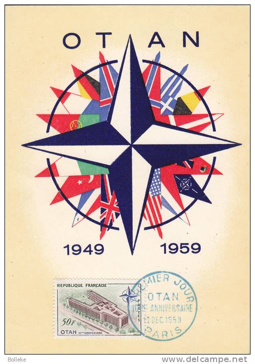 Otan - France - Carte Postale De 1969 - Oblitération Spéciale - OTAN