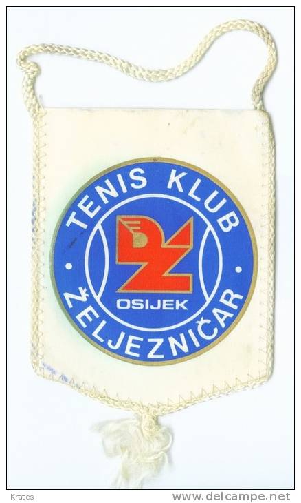 Sports Flags - Tennis, Croatia, TK Željezni&#269;ar - Osijek - Bekleidung, Souvenirs Und Sonstige