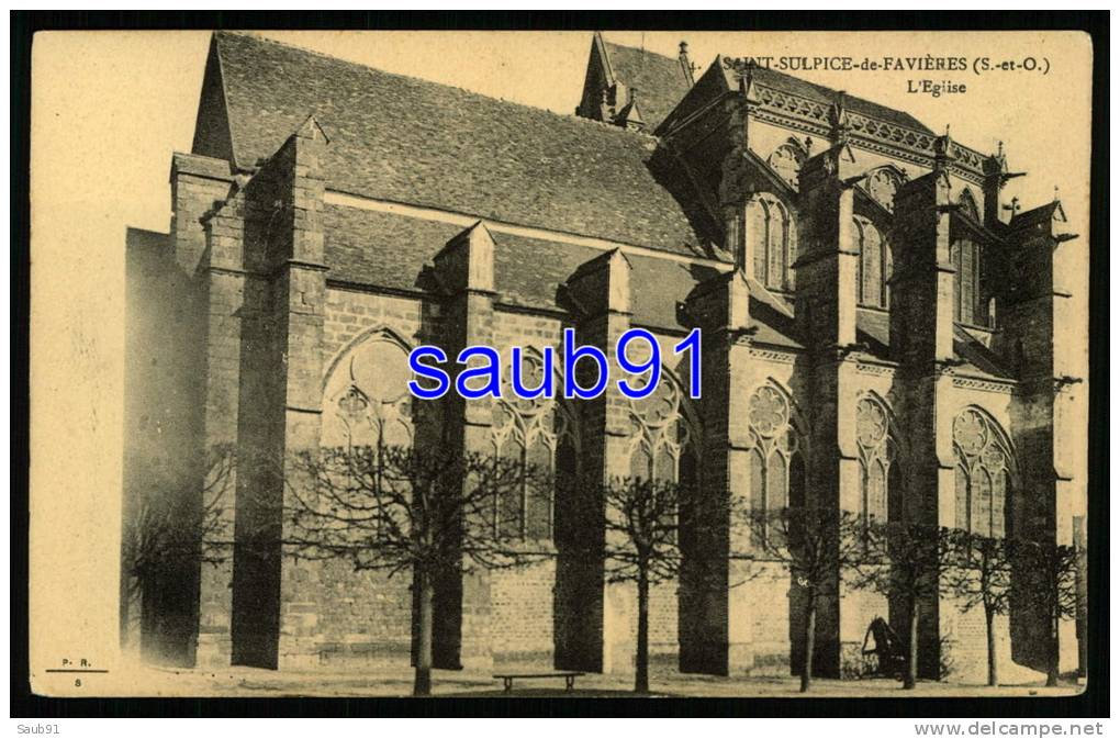 Saint Sulpice De Favières   - L'Eglise   -   Réf : 21016 - Saint Sulpice De Favieres