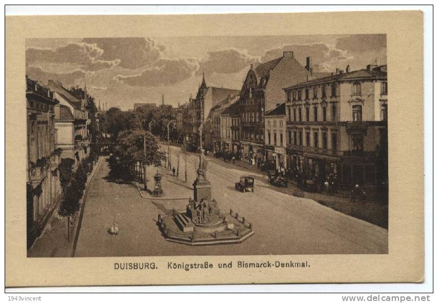 C 6377 - DUISBURG  - Allemagne -   Belle CPA  - Animée -trés Rare - - Duisburg