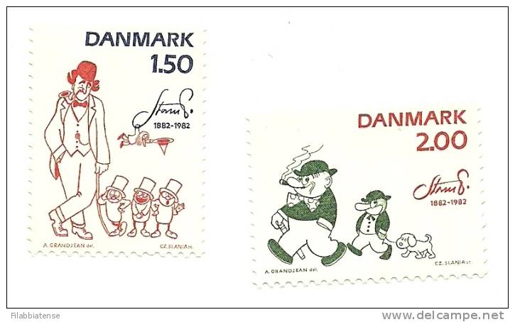 1982 - Danimarca 767/68 Robert Pedersen    ----- - Ungebraucht