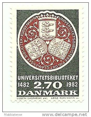 1982 - Danimarca 769 Biblioteca Di Copenhagen - Unused Stamps