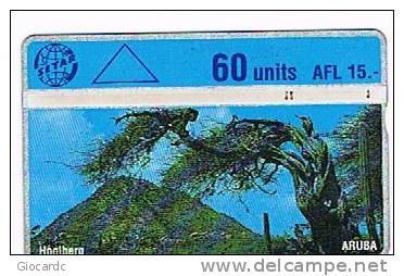 ARUBA  -  SETAR  (L & G)   -  1995 HOOLBERG   CODE 503B     - USED  -  RIF. 986 - Aruba