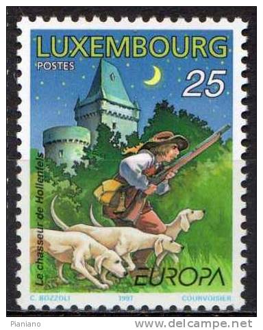 PIA  -  LUXEMBOURG  -  1997 :  Europa  (Yv   1368-69) - Unused Stamps