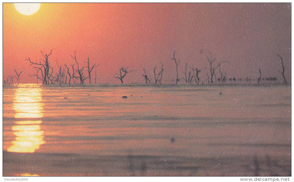 ZS7529 The Stark Beauty Of A Kariba Sunset Not Used Good Shape - Simbabwe