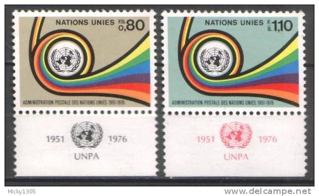 UNO Genf - Mi-Nr 60/61 Postfrisch / MNH ** (w472) - Nuevos